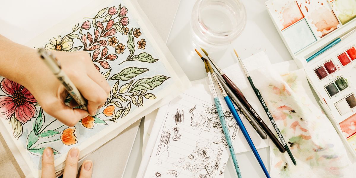 Comment faire pour peindre des fleurs ? - Krislaudato